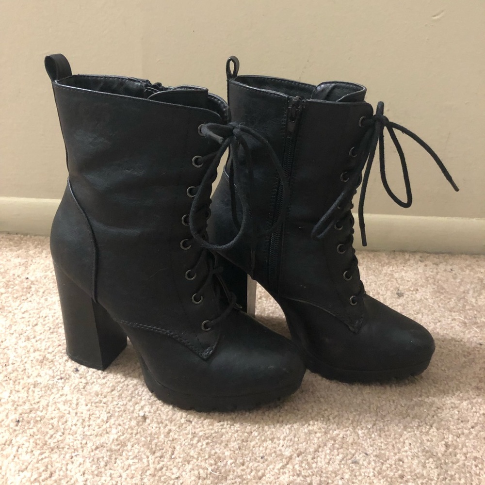Black booties